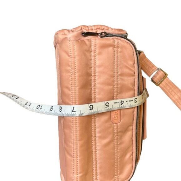Lug Trolley CB Bag in Blush. (pink) Adjustable Crossbody strap and handle - Picture 15 of 15